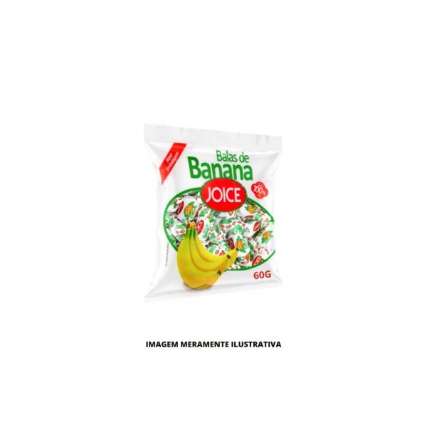 BALA - JOICE - 60g - DE BANANA - CX50
